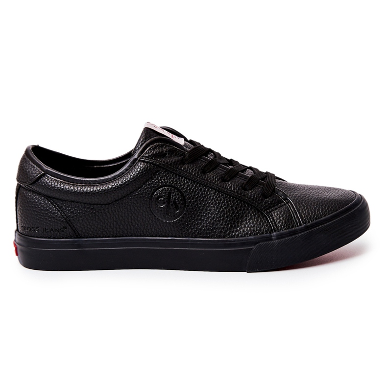 Men's Leather Sneakers Cross Jeans JJ1R4022C Black