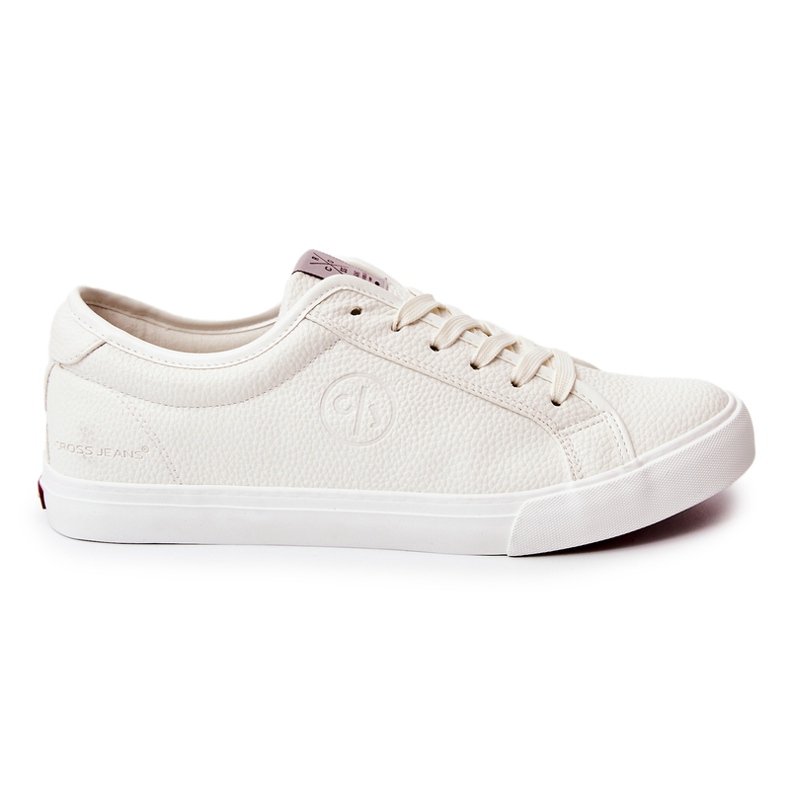 Men's Leather Sneakers Cross Jeans JJ1R4023C White