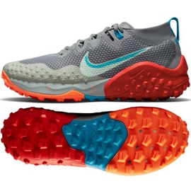 Nike Wildhorse 7 M CZ1856 003 running shoe ['multicolored'] grey