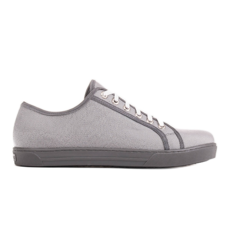 Marco Shoes Sneakers made of interesting silvery fabric grey