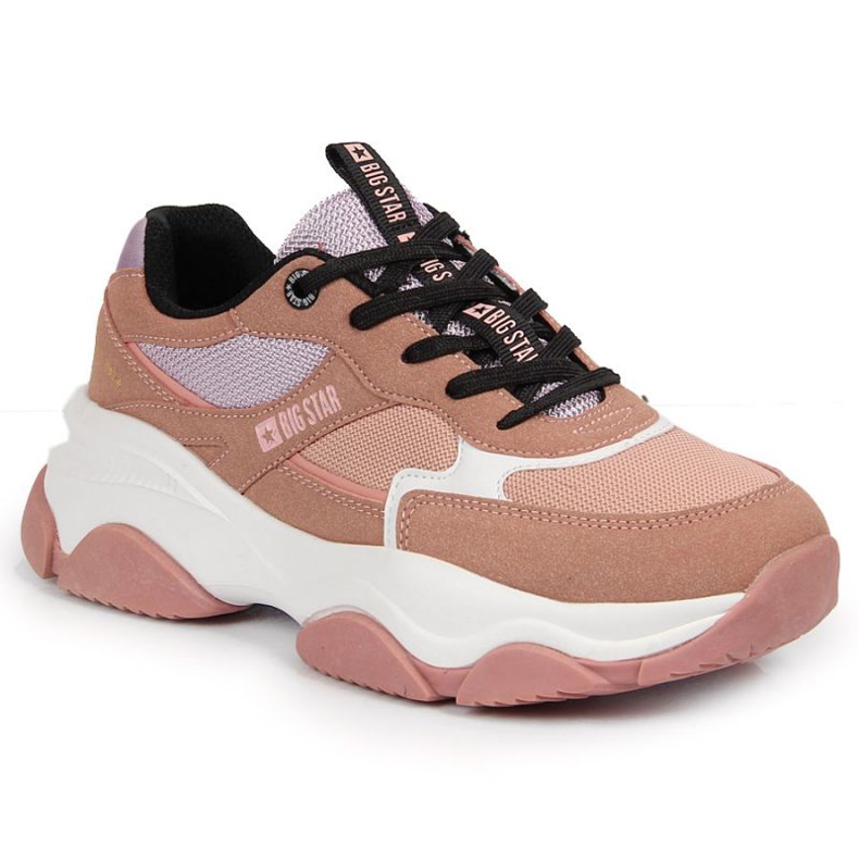 Sports sneakers Big Star W JJ274577 pink Sports sneakers Big Star W JJ274577 pink