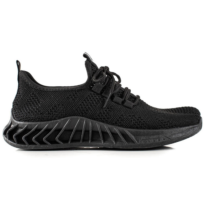 TRENDI Light Black Sport Shoes