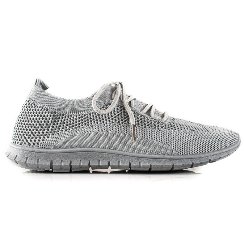TRENDI Lace-up Sports Shoes grey TRENDI Lace-up Sports Shoes grey