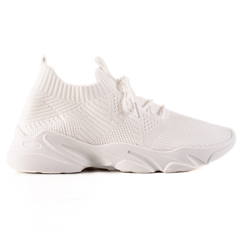 TRENDI Textile Sport Shoes white TRENDI Textile Sport Shoes white