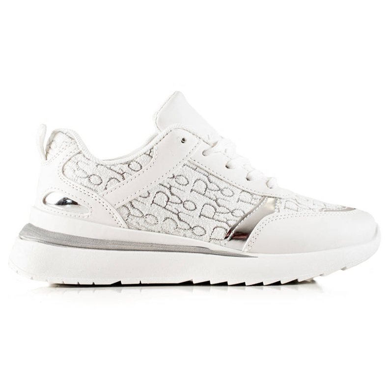 TRENDI Comfortable White Sneakers