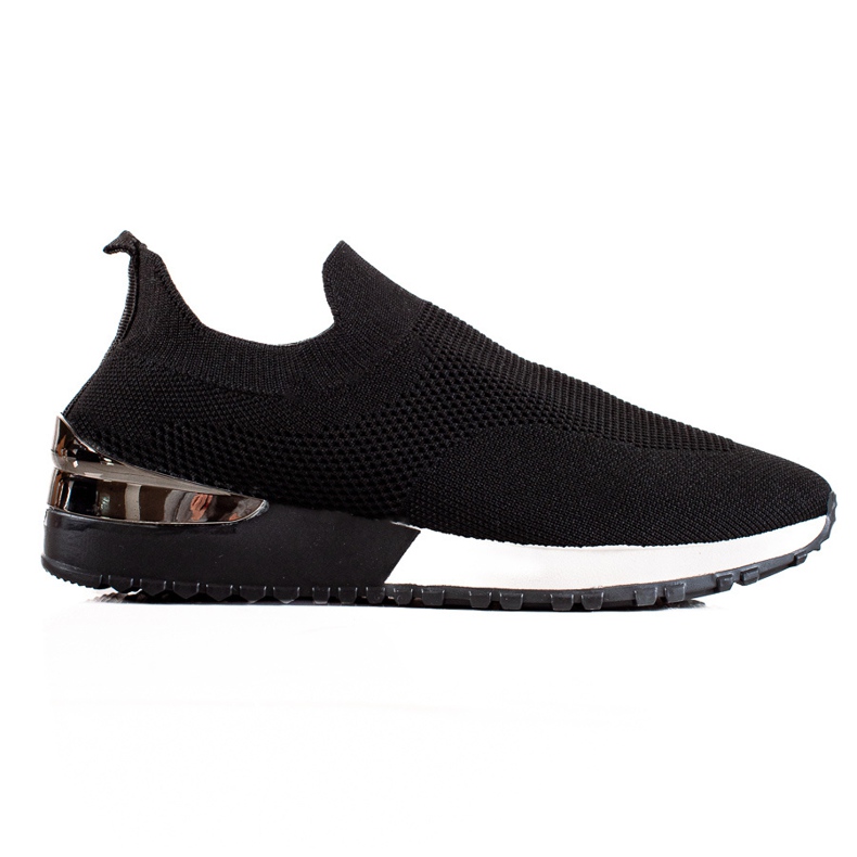 Sergio Todzi Black Slip-On Sneakers