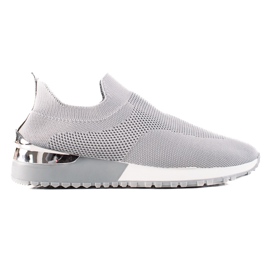 Sergio Todzi Gray Slip-On Sneakers grey