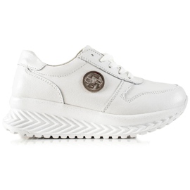 Filippo Classic Leather Sneakers white