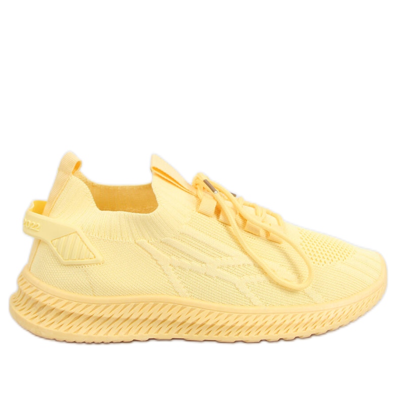 Zewa Yellow sports socks