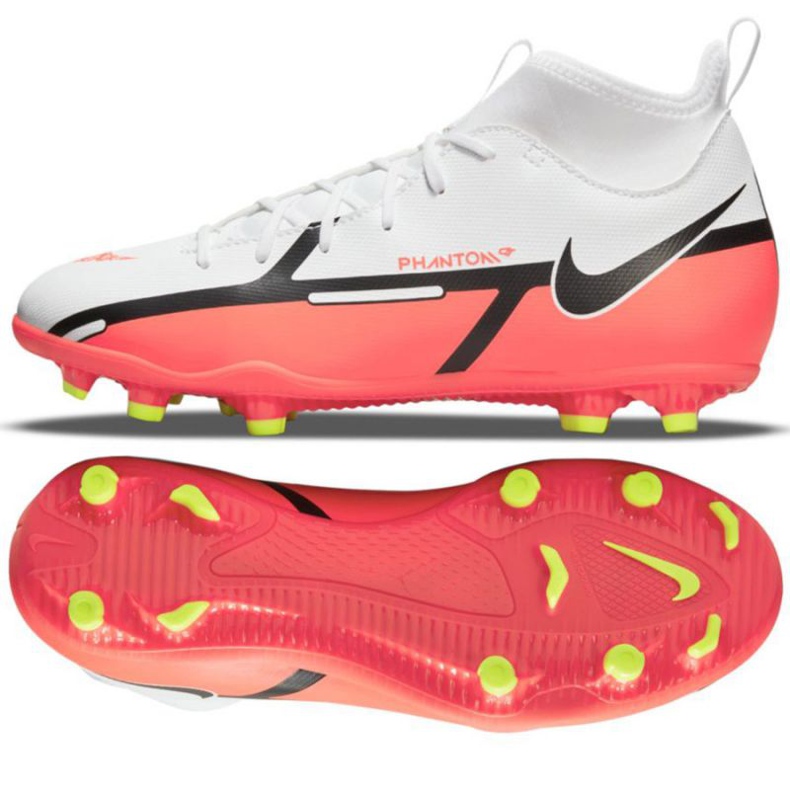 Nike Phantom GT2 Club Dynamic Fit FG / MG Jr DC0822 167 football shoe white