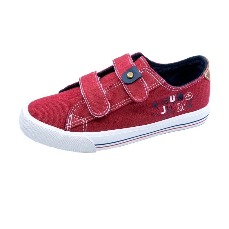 Children's sneakers for Velcro red Atletico WY20758