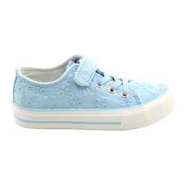 Lace Atletico Velcro WY21452 Blue Sneakers
