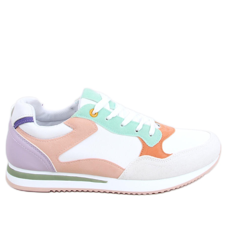 Pokki Purple women's sports shoes multicolored