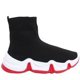 Trumm NERO-2 ankle sock shoes black