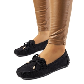 Black Wilma loafers