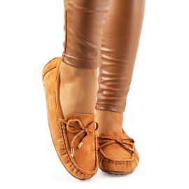 Wilma camel loafers brown