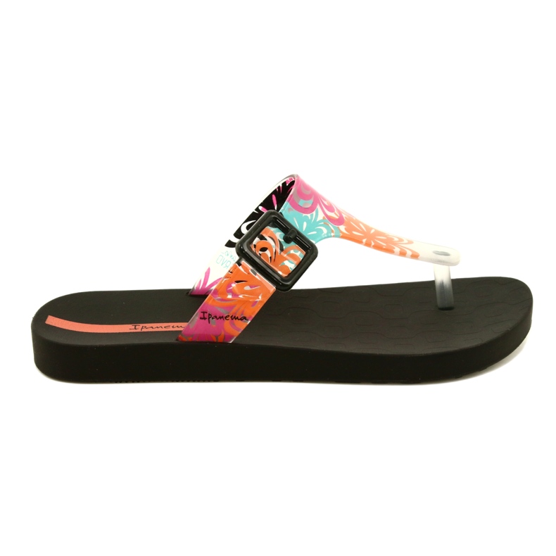 Ipanema 26721 26208 Black leisure women's slippers blue orange pink