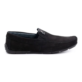 Olivier Black men's leather loafers 937MA Olivier Black men's leather loafers 937MA