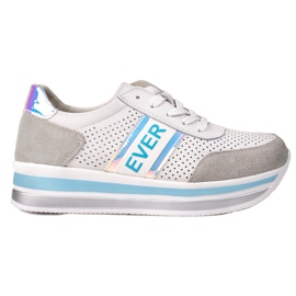 Filippo Ever Leather Sports Shoes white