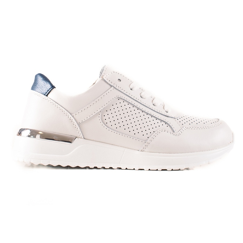 VINCEZA Leather Sneakers white VINCEZA Leather Sneakers white