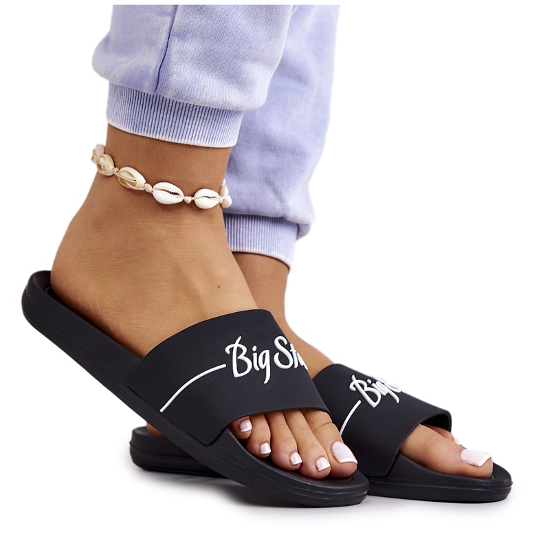 Classic Rubber Slippers Big Star JJ274A300 Black Classic Rubber Slippers Big Star JJ274A300 Black