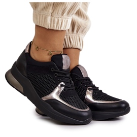 Vinceza Fashionable Sport Shoes Women's Sneakers Black Danielle Vinceza Fashionable Sport Shoes Women's Sneakers Black Danielle