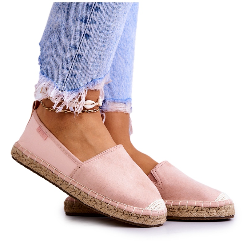 Women's Classic Espadrilles Big Star JJ274955 Pink