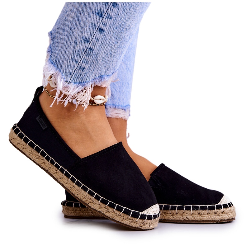 Women's Classic Espadrilles Big Star JJ274952 Black