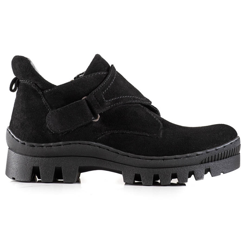 S. BARSKI Velcro boots S. Bararski black