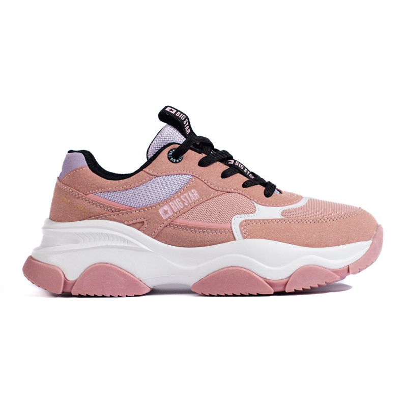 Women's Sneakers Big Star JJ274577 pink Women's Sneakers Big Star JJ274577 pink
