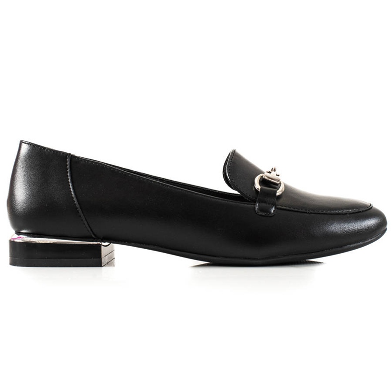 Loafers On Sergio Leone's Flat Heels black