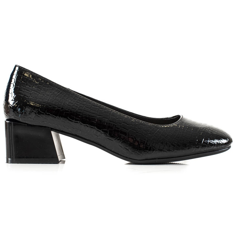Casual Sergio Leone pumps black