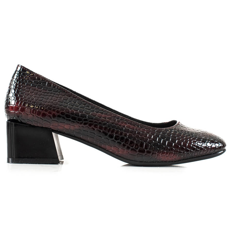 Casual Sergio Leone pumps black red