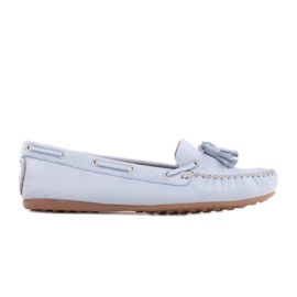 Marco Shoes Loafers with flexible sole blue