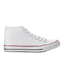 Rood white ankle sneakers Rood white ankle sneakers
