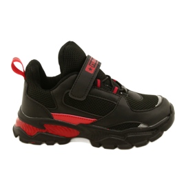 Sports boys boys' Velcro News 22Dz32-4932 Czarne-Czerwone black Sports boys boys' Velcro News 22Dz32-4932 Czarne-Czerwone black