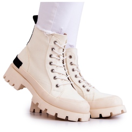 S.Barski Women's Sneakers, Boots, Light beige Larina S.Barski Women's Sneakers, Boots, Light beige Larina