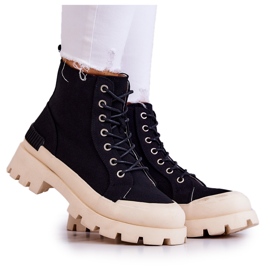 S.Barski Women's Sneakers Black Larina Boots S.Barski Women's Sneakers Black Larina Boots