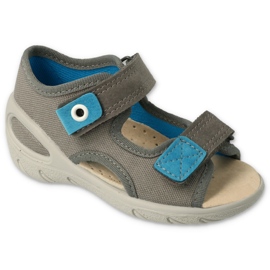 Befado children's shoes pu 065P166 blue grey