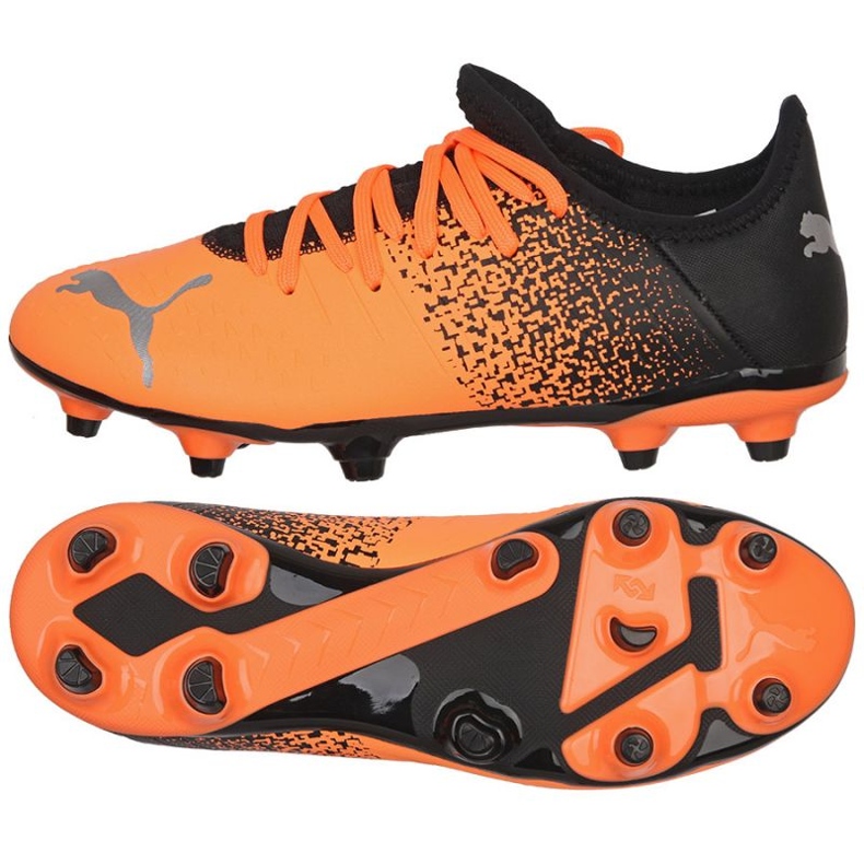 Football boots Puma Future Z 4.3 FG / AG M 106767 01 orange oranges and reds