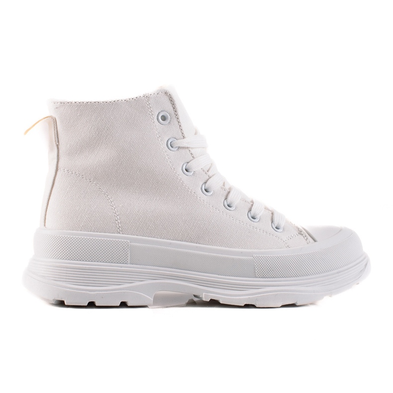 TRENDI White High Sneakers