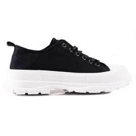 TRENDI Black Sneakers