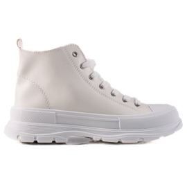 Forever Folie Fashionable High Sneakers white Forever Folie Fashionable High Sneakers white