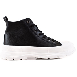 Forever Folie Fashionable High Sneakers black Forever Folie Fashionable High Sneakers black