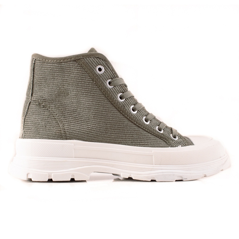 Sweet Shoes High Suede Sneakers green Sweet Shoes High Suede Sneakers green