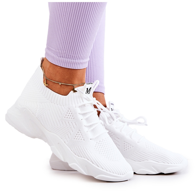 PS1 Sports Shoes Sneakers White Nolene