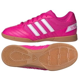Adidas Super Sala Jr G55911 football boots roses and purples Adidas Super Sala Jr G55911 football boots roses and purples