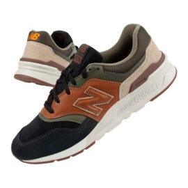 New Balance M CM997HWD shoes brown black green