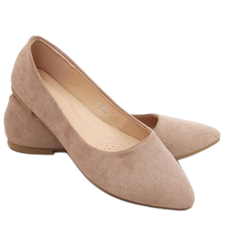 Charita Khaki women's ballerinas beige