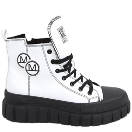 Ayse WHITE / BLACK sneakers